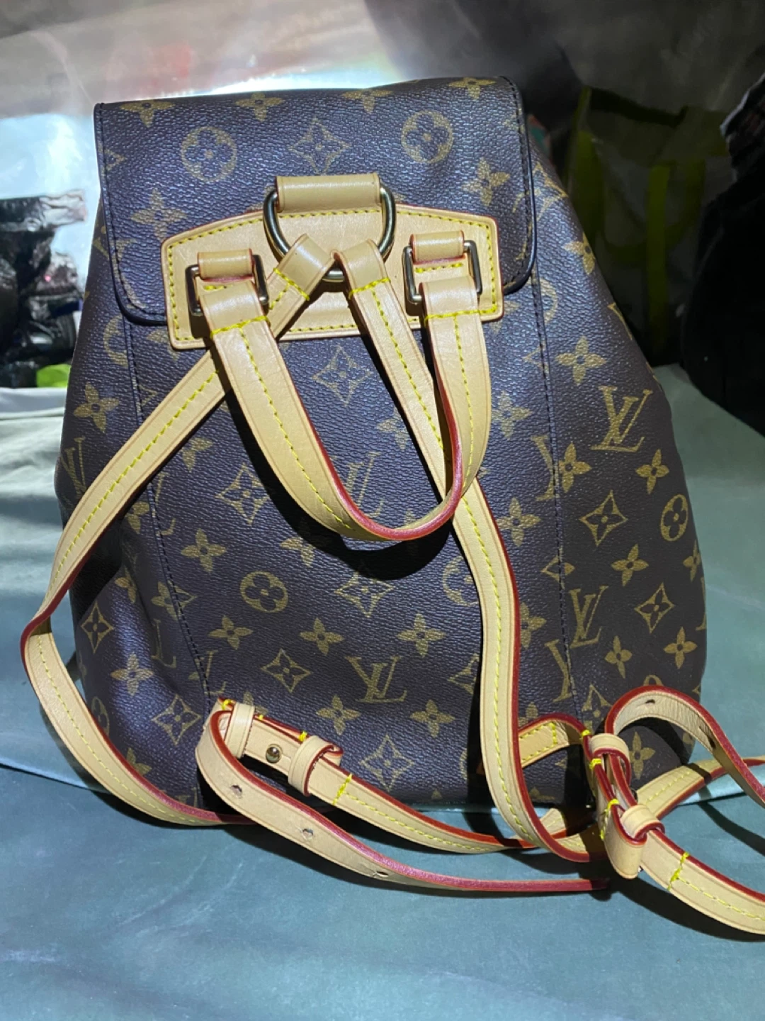 Louis Vuitton Monogram Canvas Montsouris Backpack - photo 2