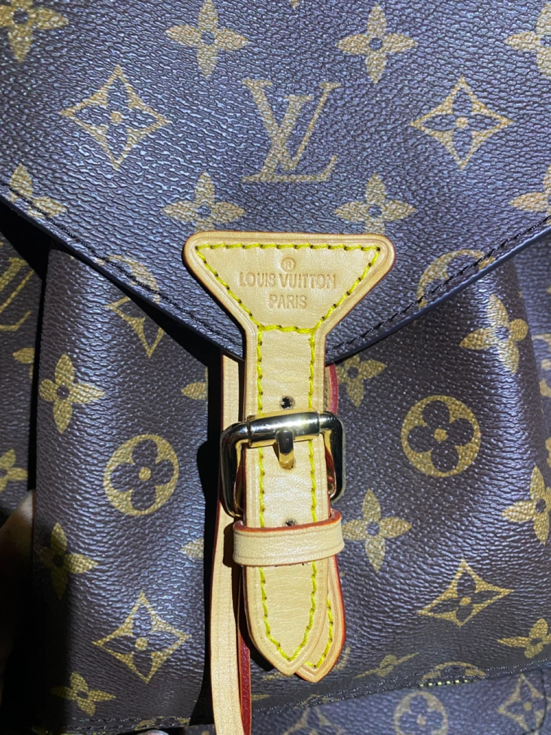 Louis Vuitton Monogram Canvas Montsouris Backpack - photo 3
