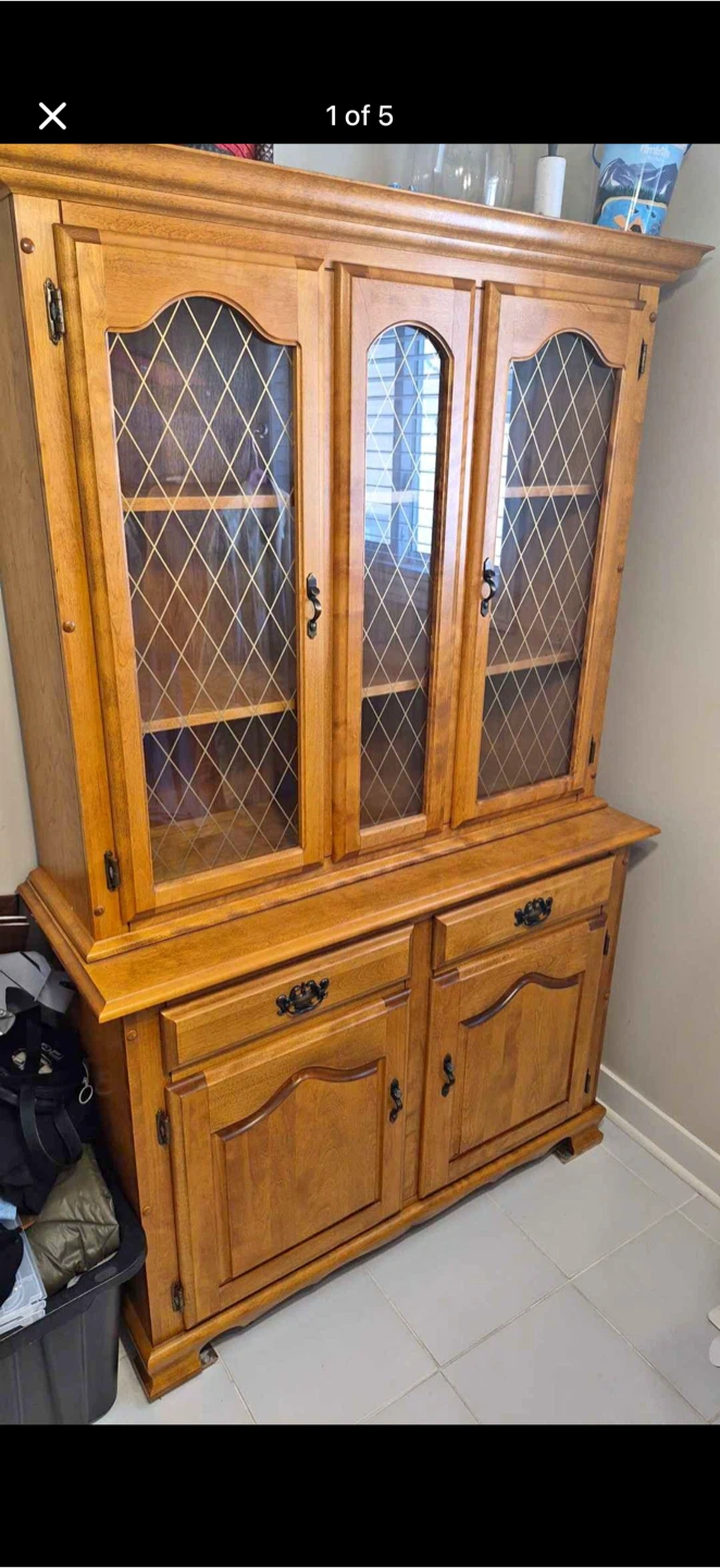 Kitchen Pantry Storage Buffet Hutch Cabinet