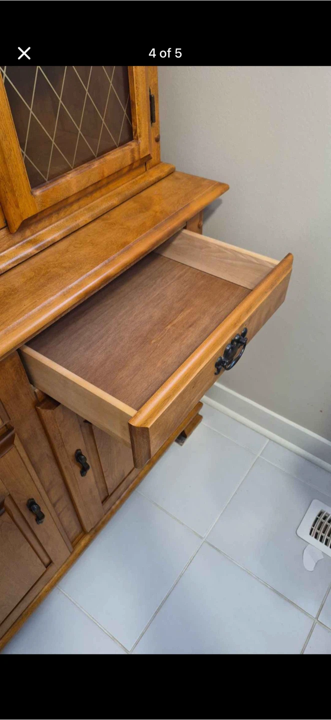 Kitchen Pantry Storage Buffet Hutch Cabinet - photo 4