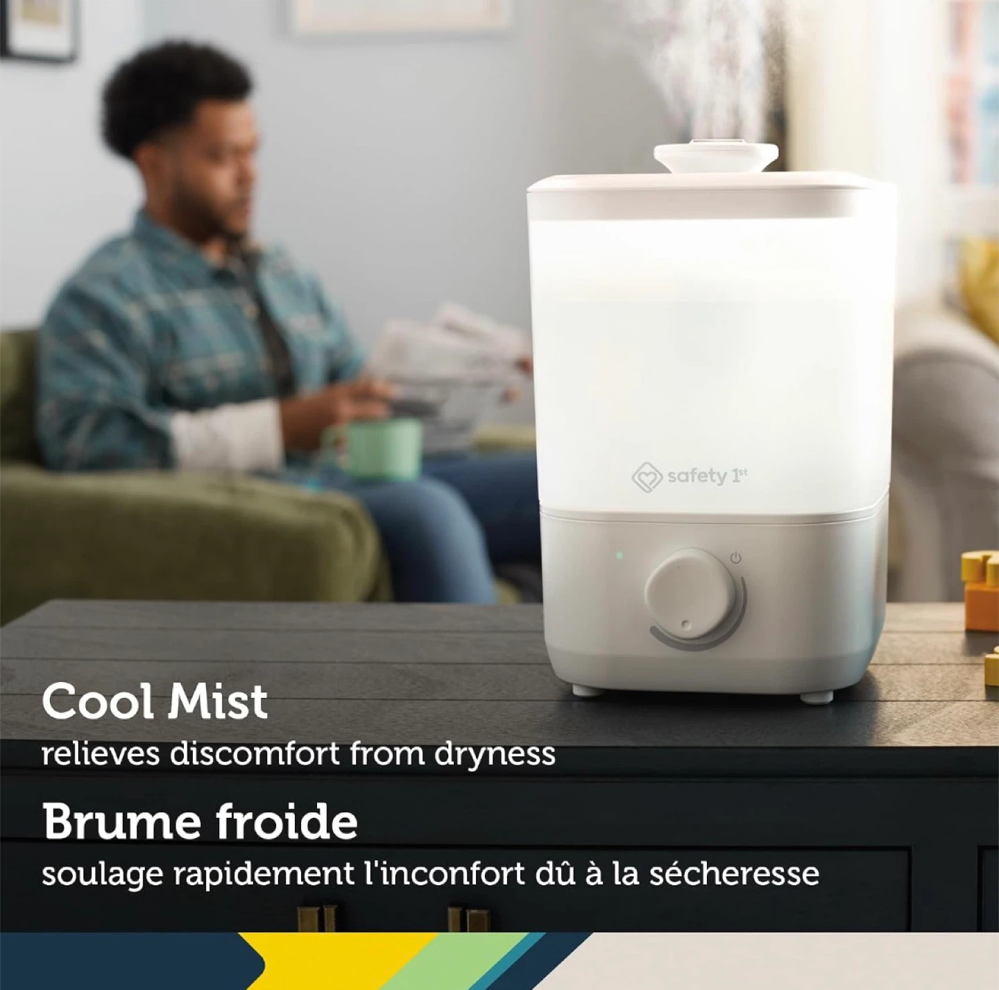 ✨ Brand New Safety 1st Easy-Fill Cool Mist Humidifier (2L) - photo 2