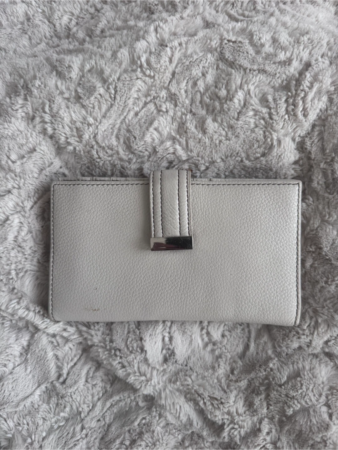 White Leather Wallet