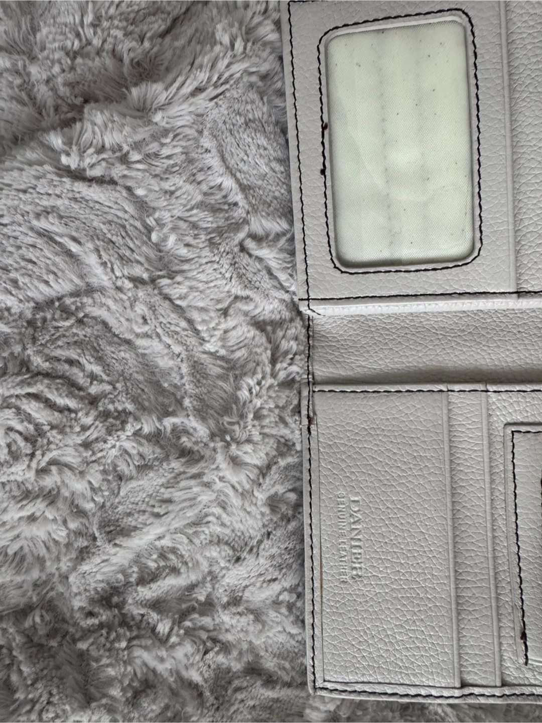 White Leather Wallet - photo 2