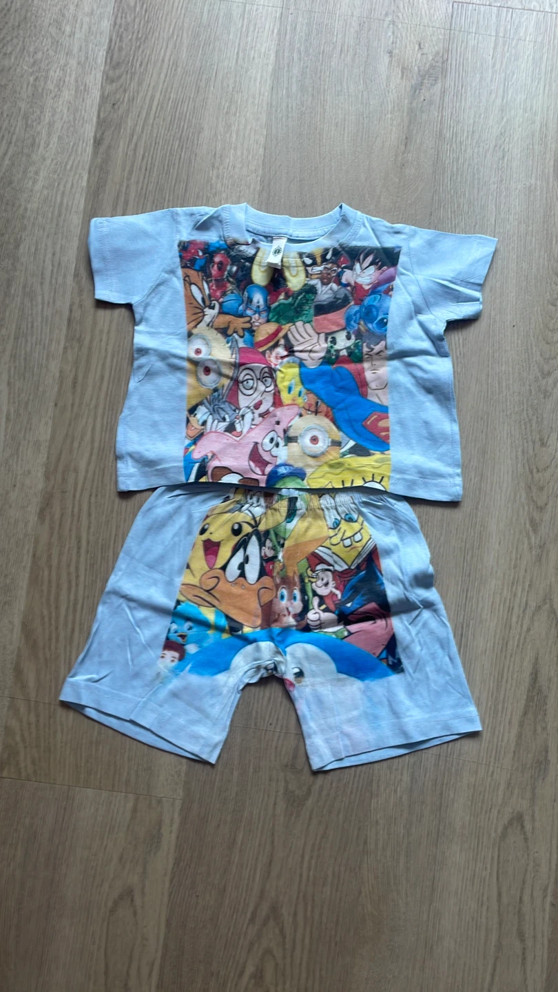 Kids Cartoon Character Short  Set