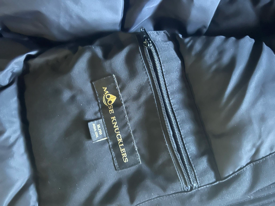 Moose Knuckles Black Bomber Jacket XL - photo 2