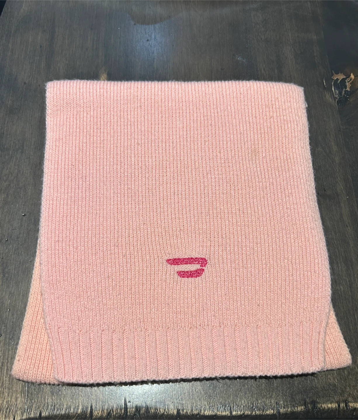 Diesel Pink Acrylic Scarf