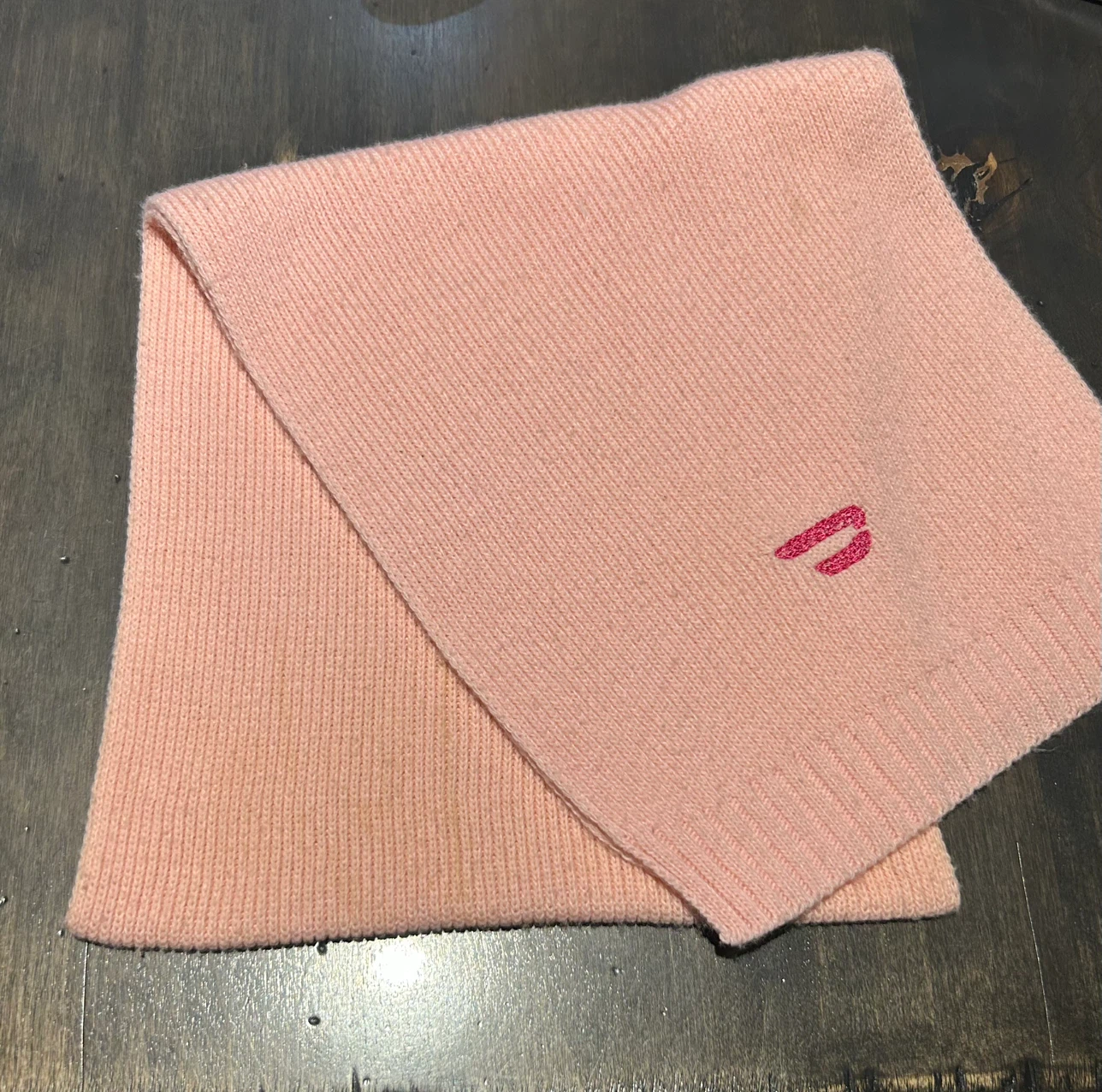 Diesel Pink Acrylic Scarf - photo 2