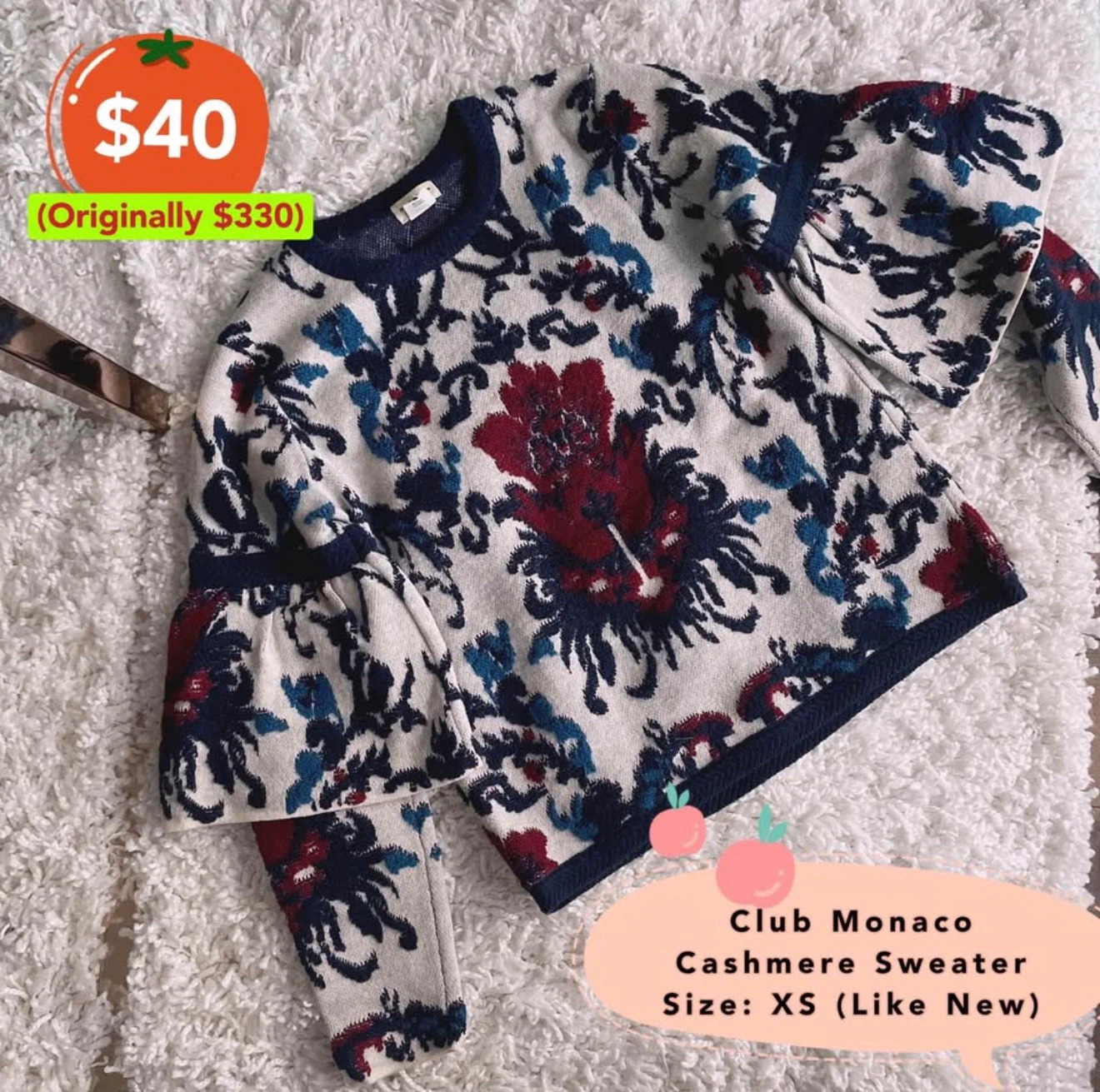 Club Monaco Cashmere Sweater