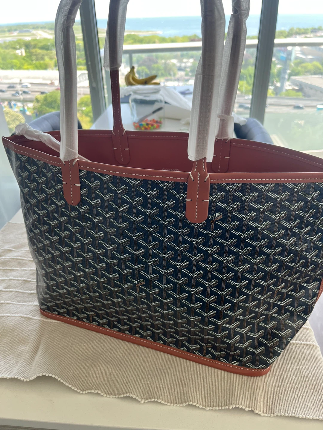 Goyard Tote Bag with Pouch - photo 2