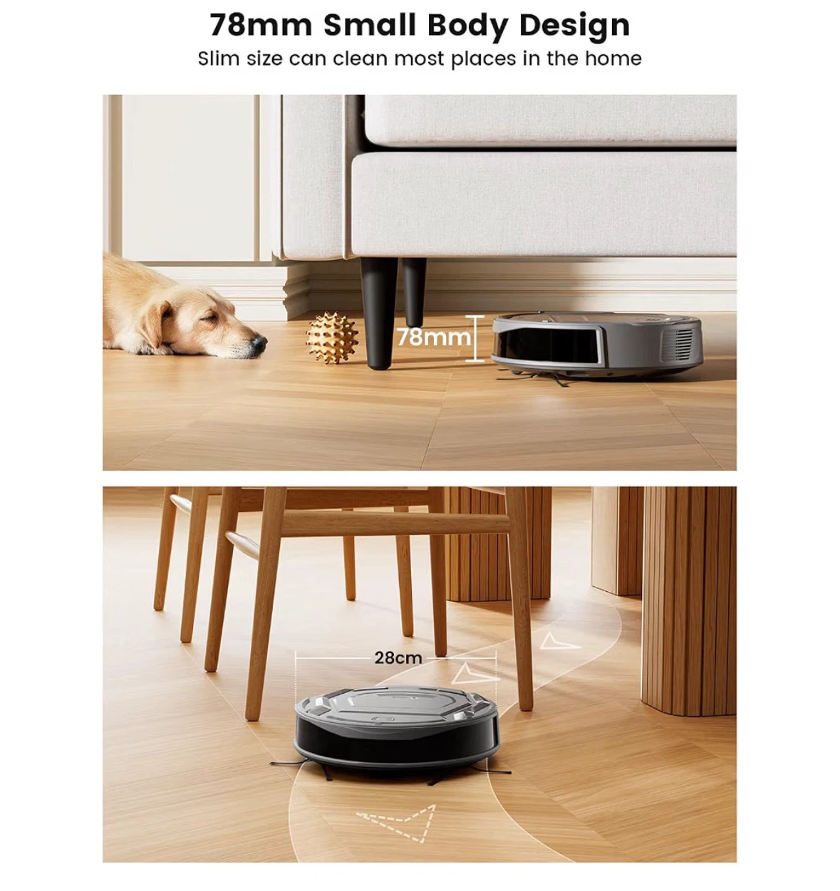 Like-New! Lefant M210Pro Robot Vacuum Cleaner - photo 2