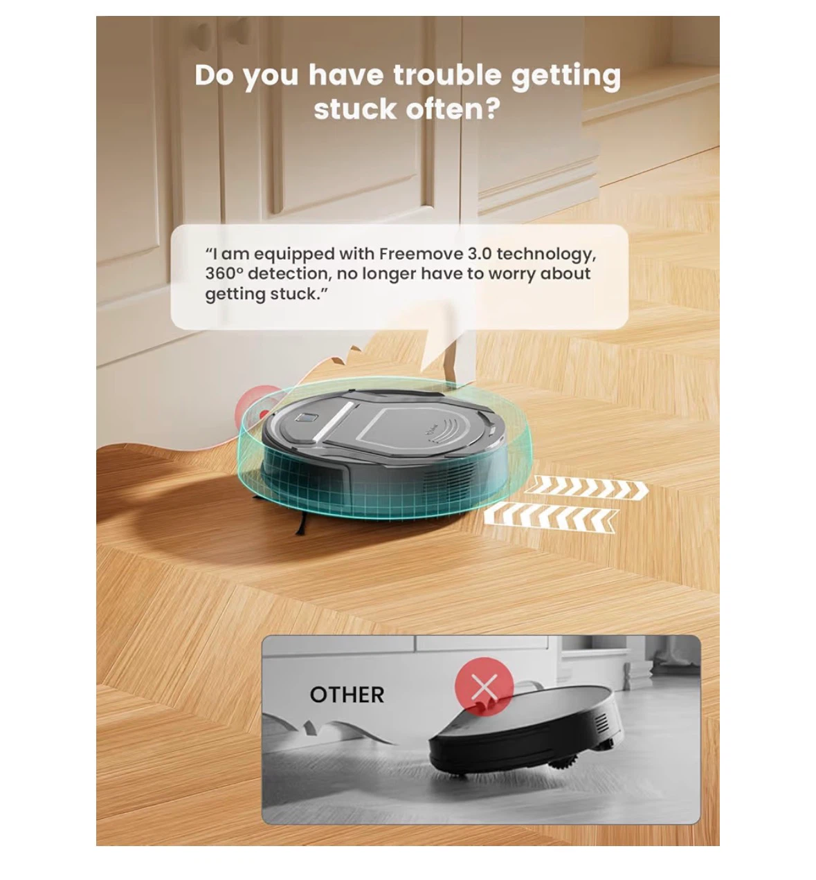 Like-New! Lefant M210Pro Robot Vacuum Cleaner - photo 3