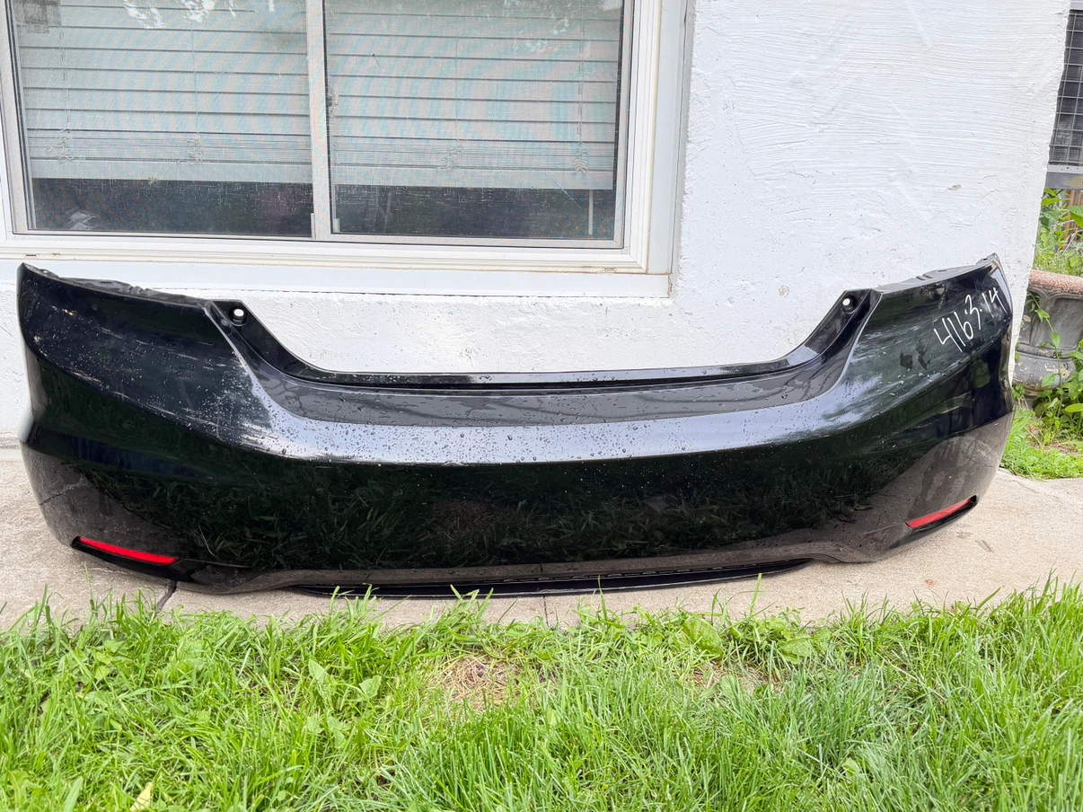 Black Rear Bumper Cover - photo 3
