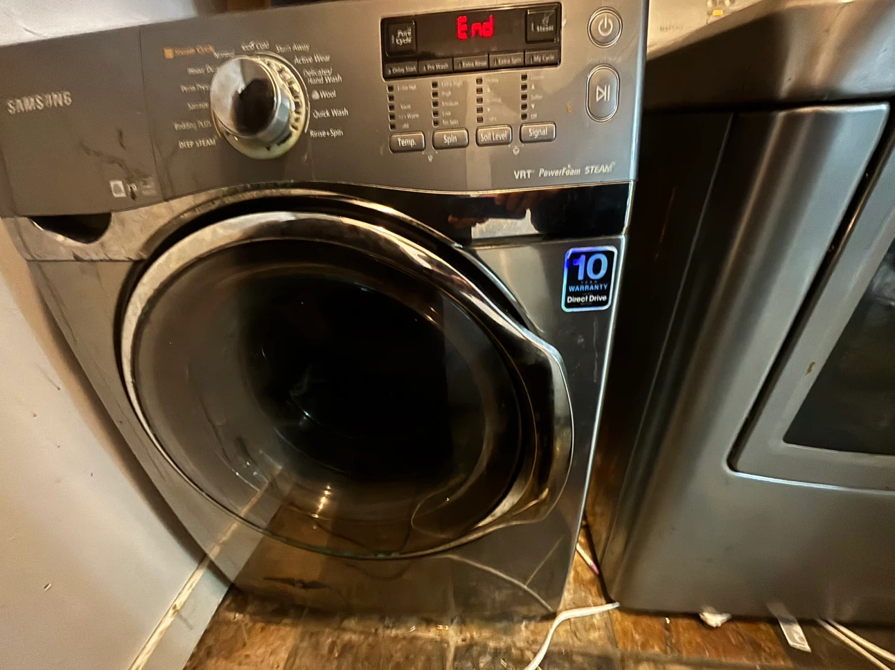 Samsung Front-Load Steam Washer (Model WF431ABPIXAA)