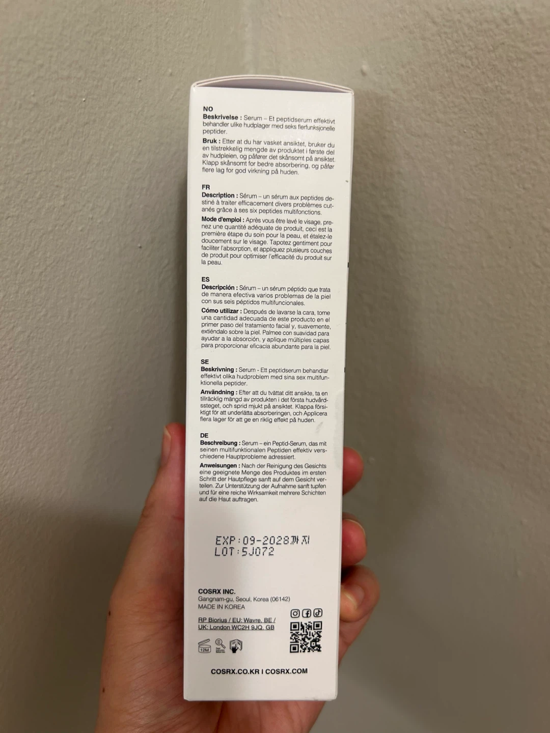COSRX The 6 Peptide Skin Booster Serum 150 mL - photo 2