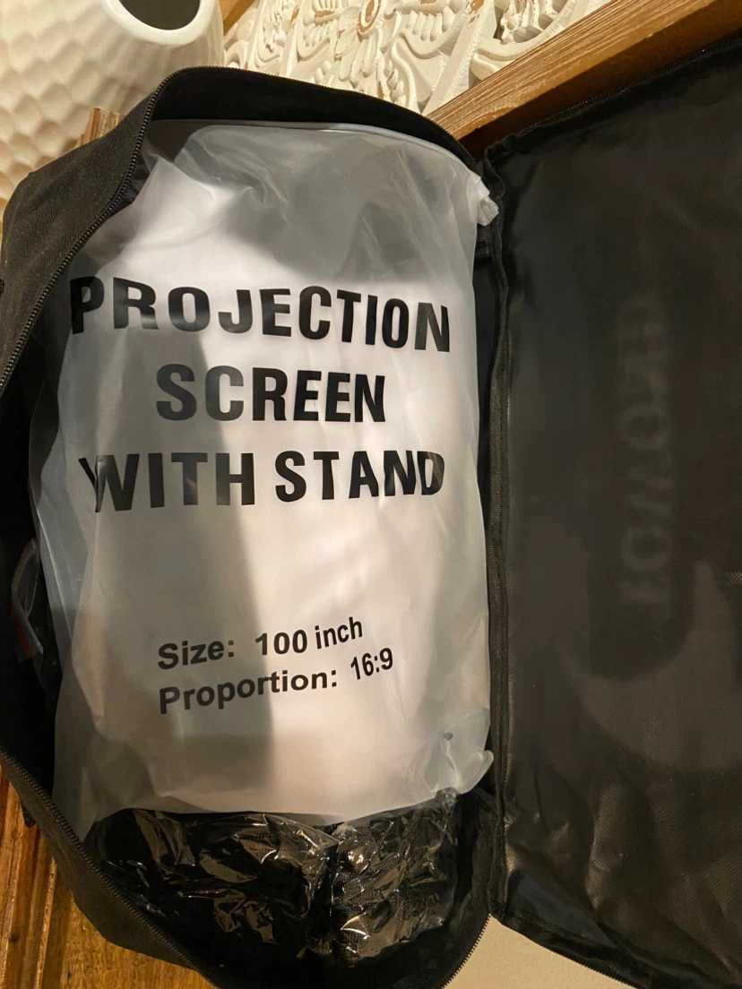 New Outdoor Projection Screen and Stand 100” - photo 5