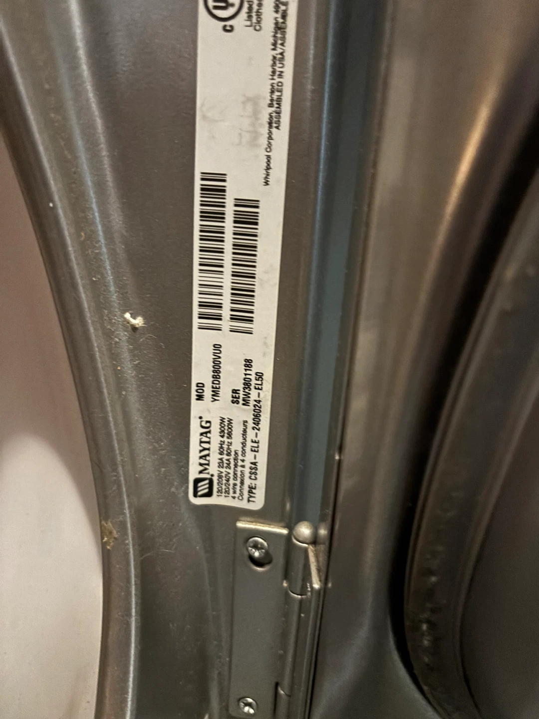 Maytag Front Load Dryer - photo 3