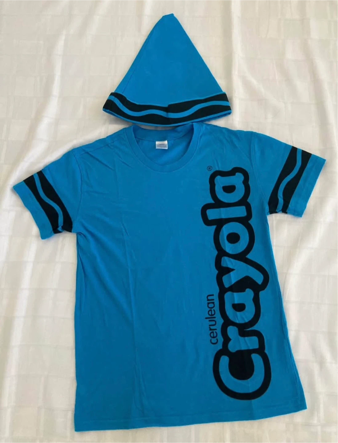 Crayola Cerulean T-Shirt and Hat Set - Size S