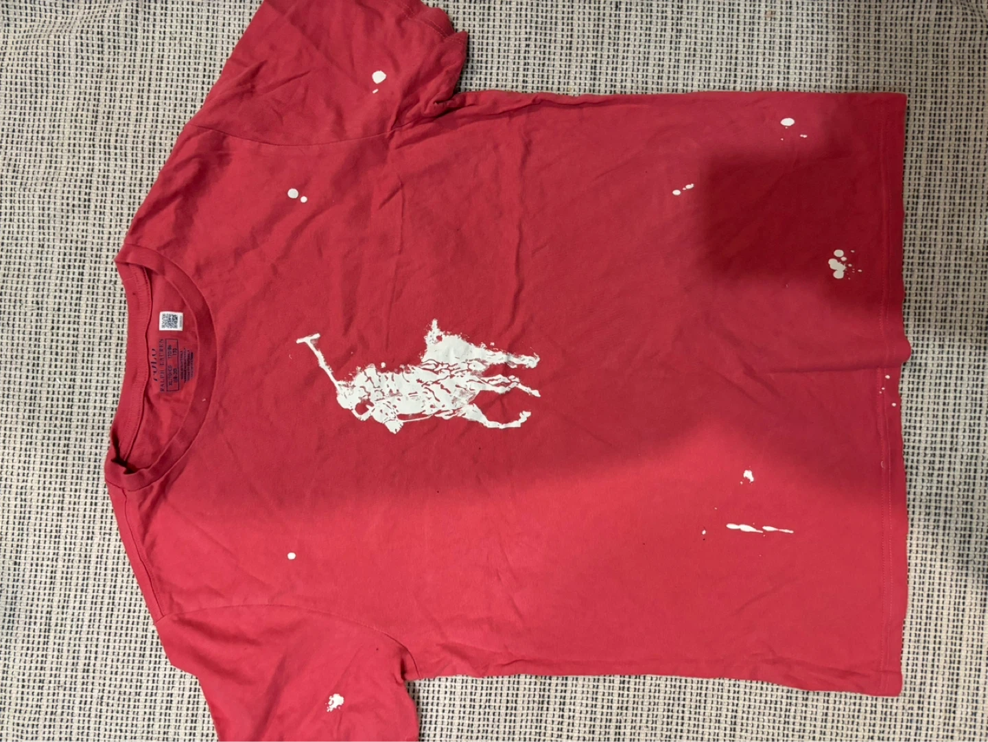 Polo Ralph Lauren Red T-Shirt XL/TG