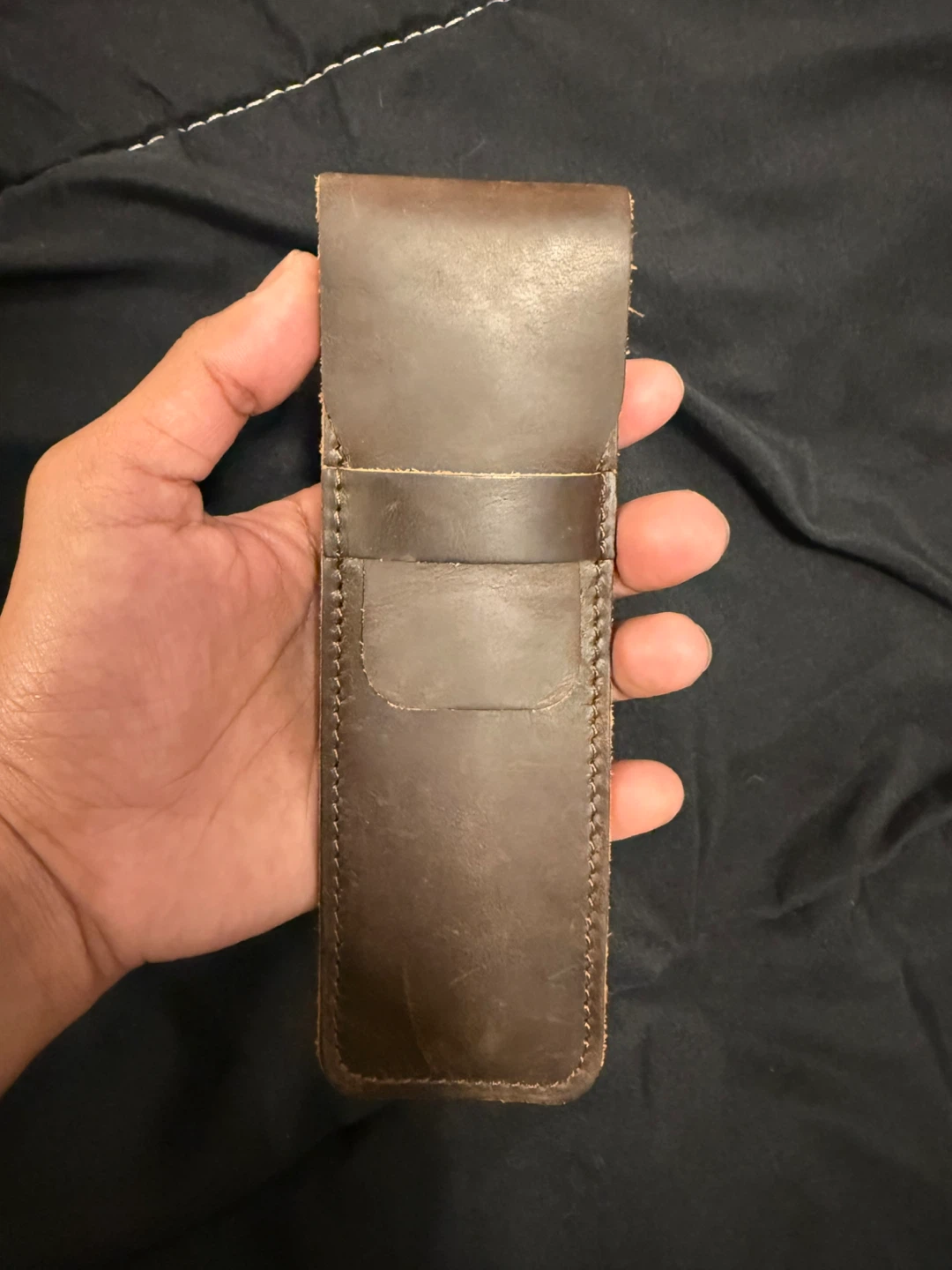 Leather Pen/Pencil Case Holder