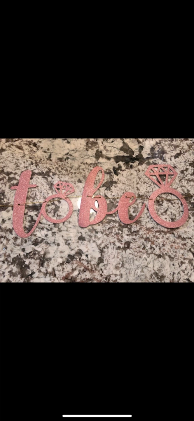 Rose Gold "Future Mrs" Cake Topper & "Bride" Banner - photo 5