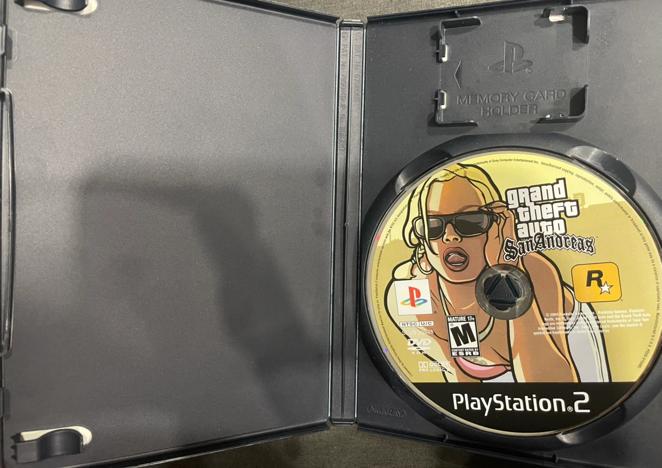 PlayStation 2 Grand Theft Auto: San Andreas - photo 3