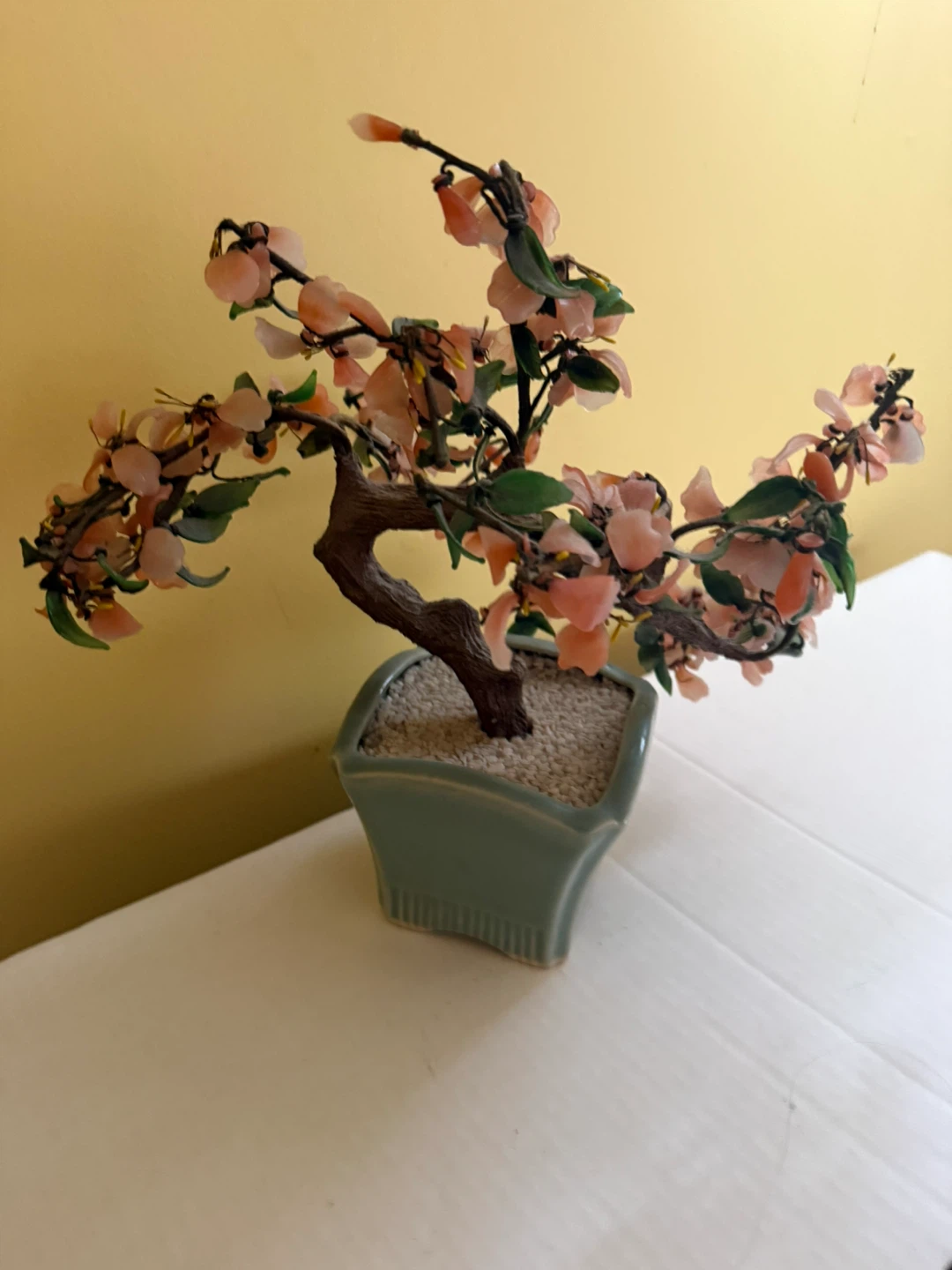 Artificial Cherry Blossom Tree in Ceramic Pot