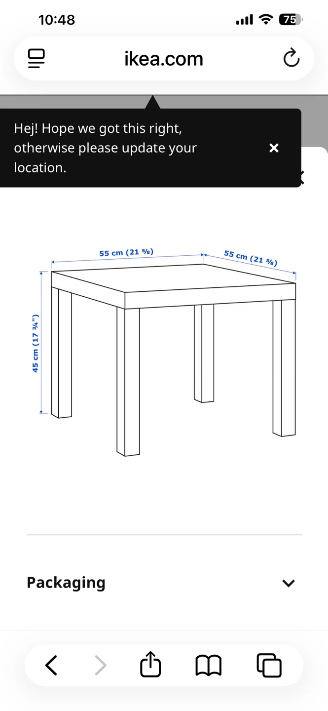 IKEA Side table - photo 4