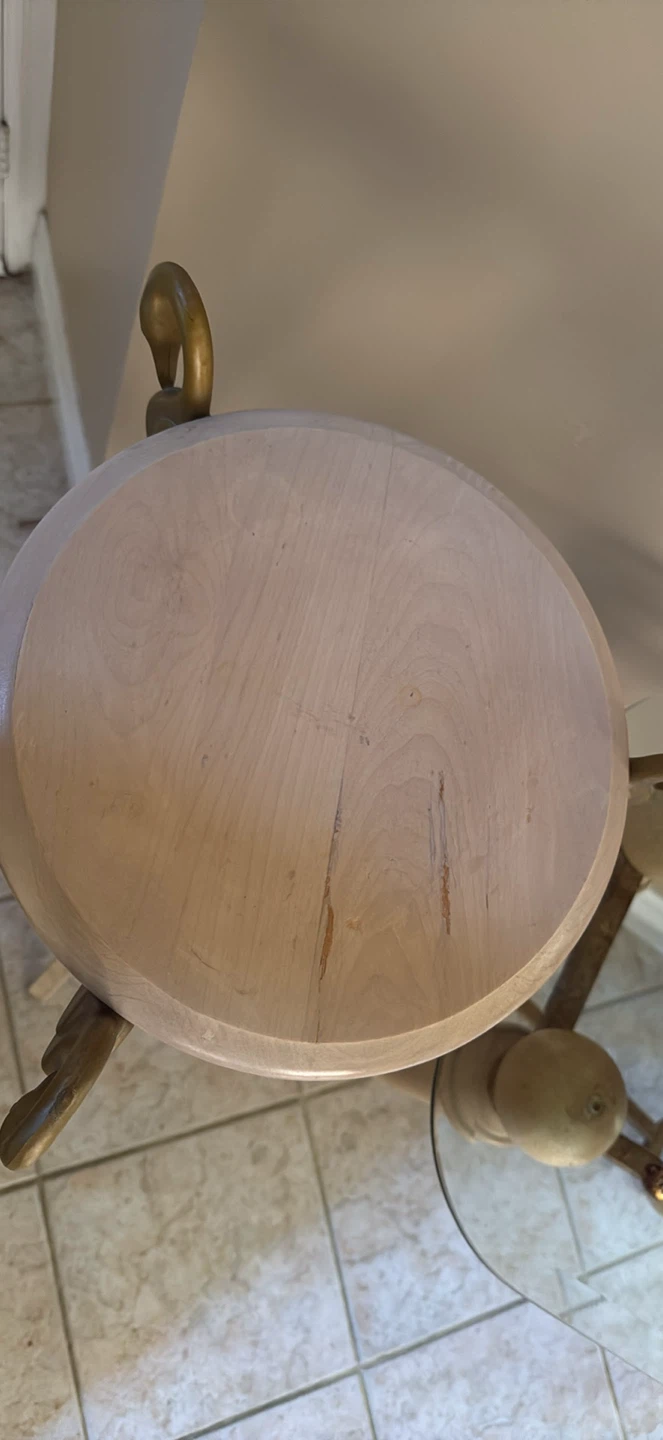 Vintage Swan Accent Table - photo 2