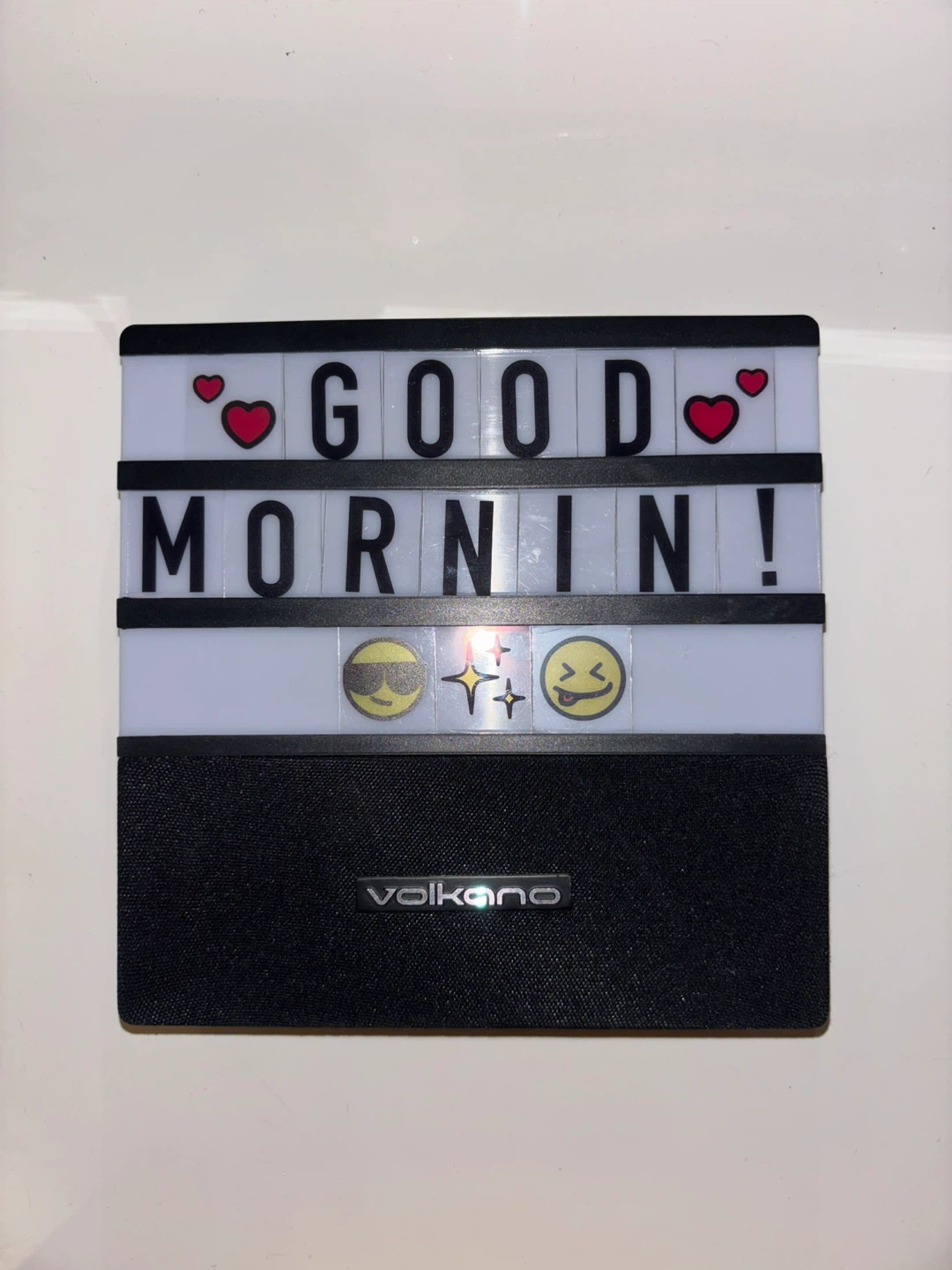 Volkano Lightbox with Letters and Symbols