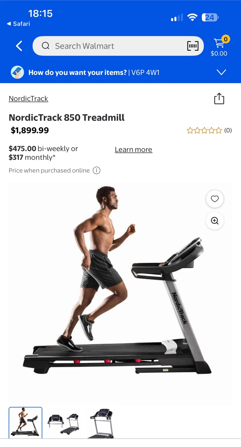 NordicTrack 850 Treadmill