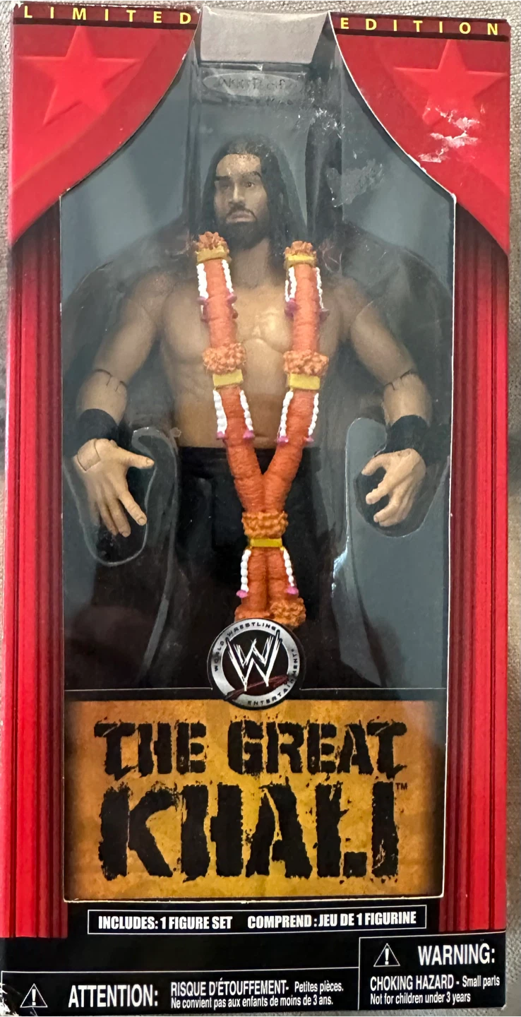 2009 WWE The Great Khali Limited Edition Action Figure