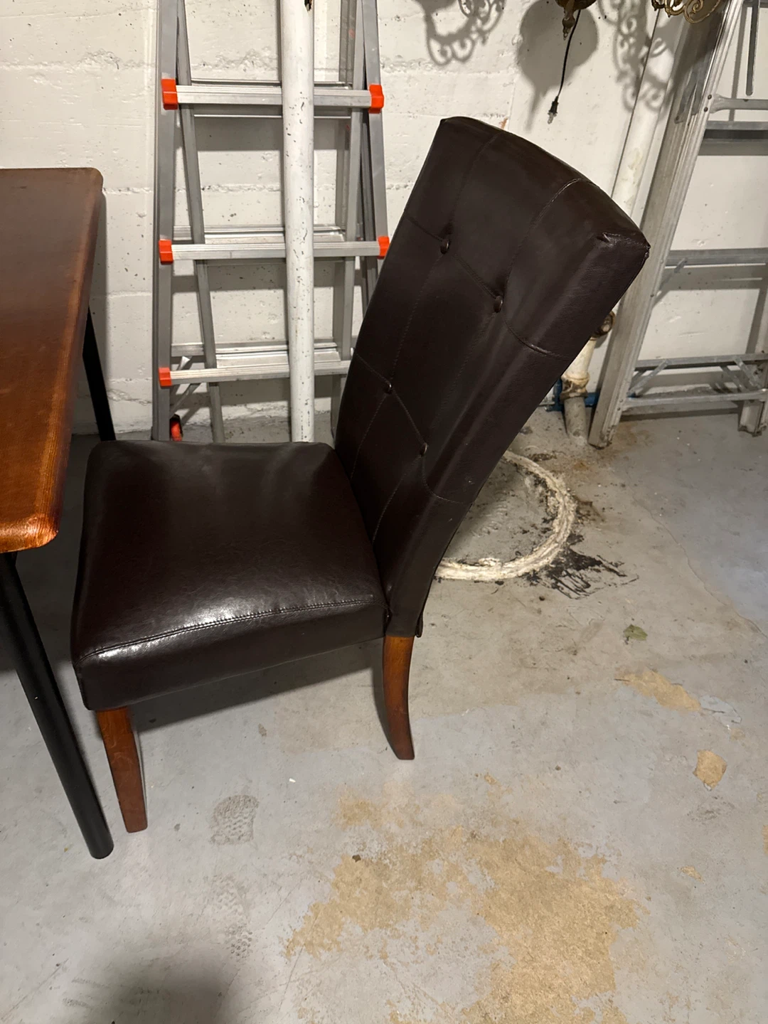 Wooden Dining Table and  2 Chairs - photo 3