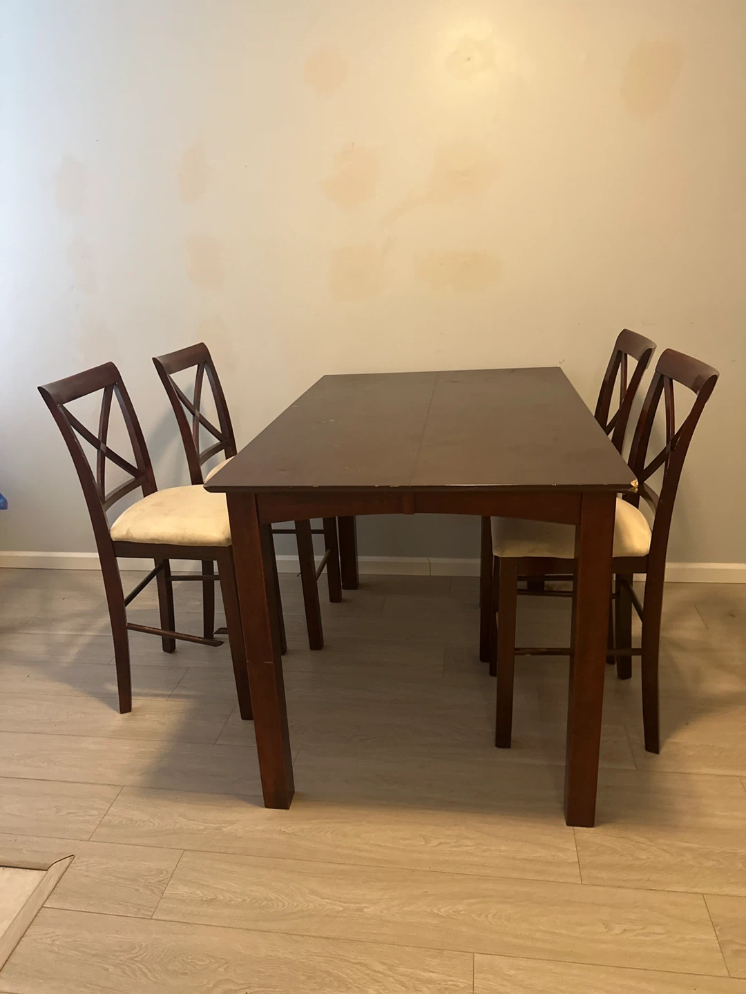 Dining Table and 4 Chairs Set