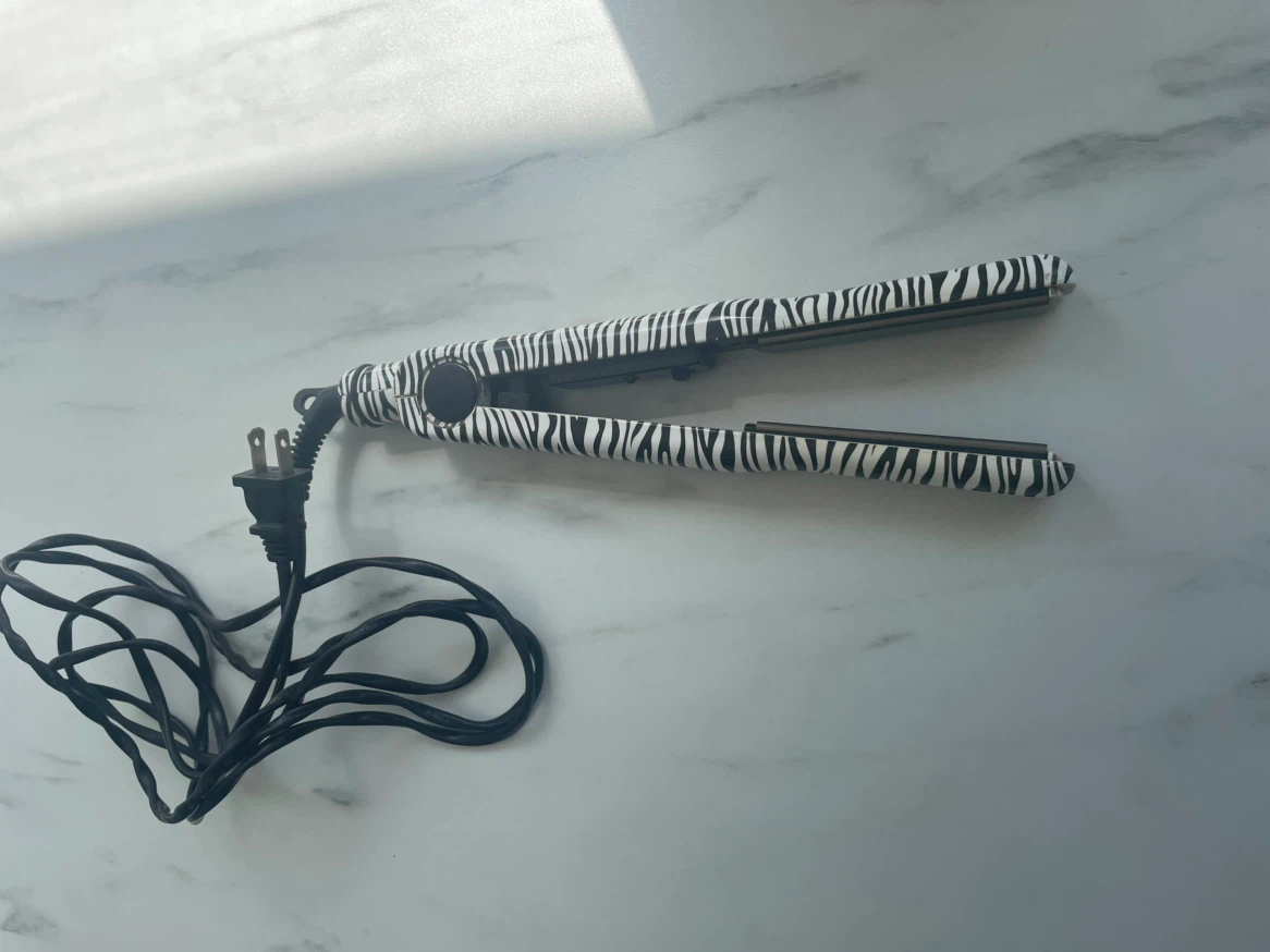 Zebra Print Hair Straightener