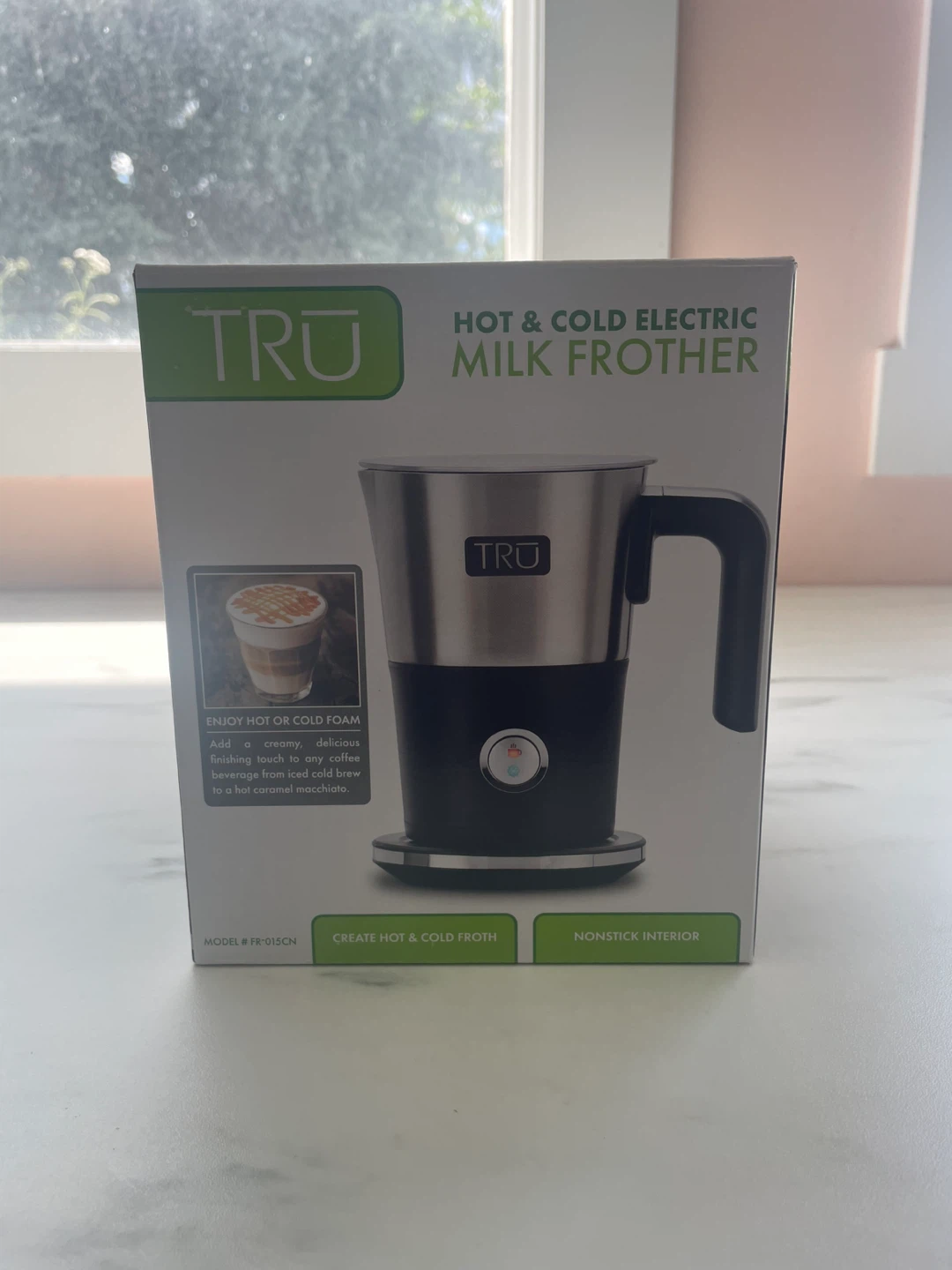TRU Hot & Cold Electric Milk Frother