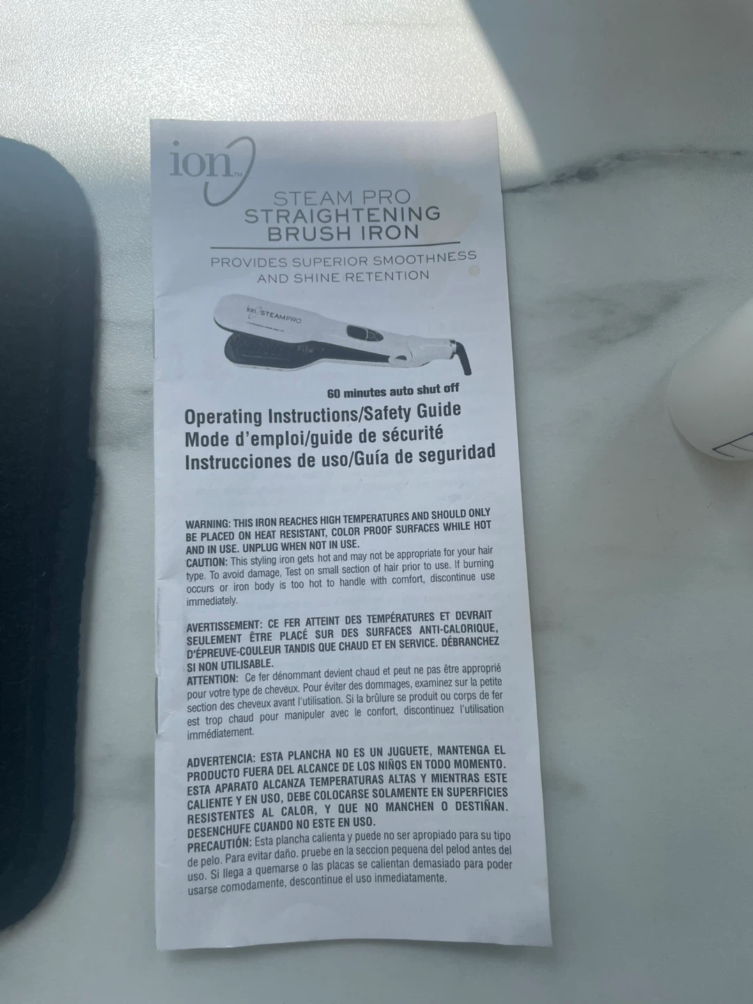 ion STEAM PRO Straightening Brush Iron - photo 4