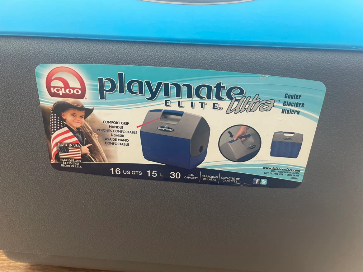 Igloo Playmate Elite Ultra Cooler - Blue/Grey - photo 4