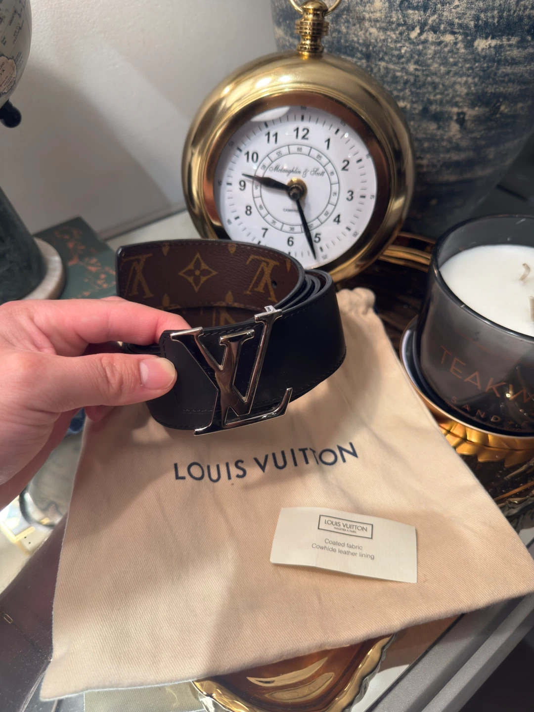 Belt Louis Vuitton LV Initiales Reversible
