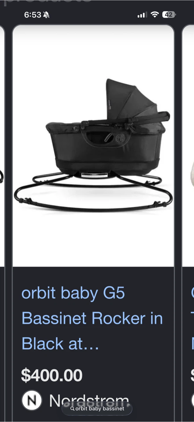 Orbit Baby G5 Bassinet Rocker