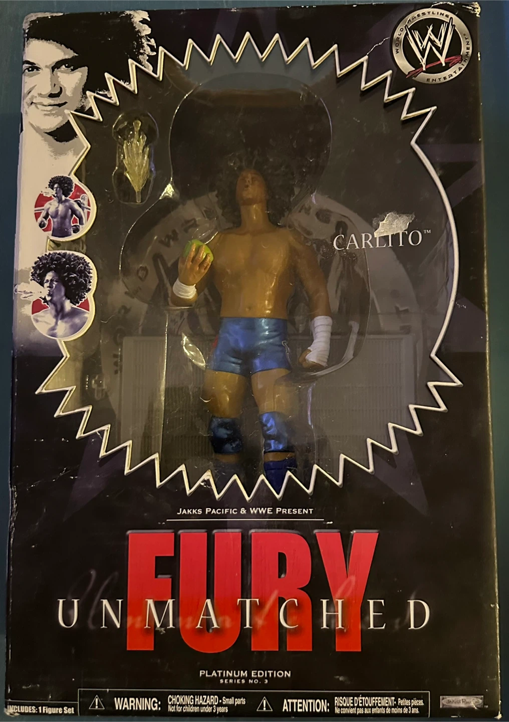 WWE Carlito Fury Unmatched Platinum Edition Action Figure