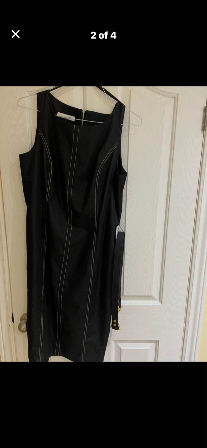 Melanie Lyne Black Dress Size 12