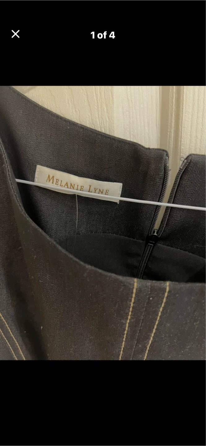 Melanie Lyne Black Dress Size 12 - photo 3