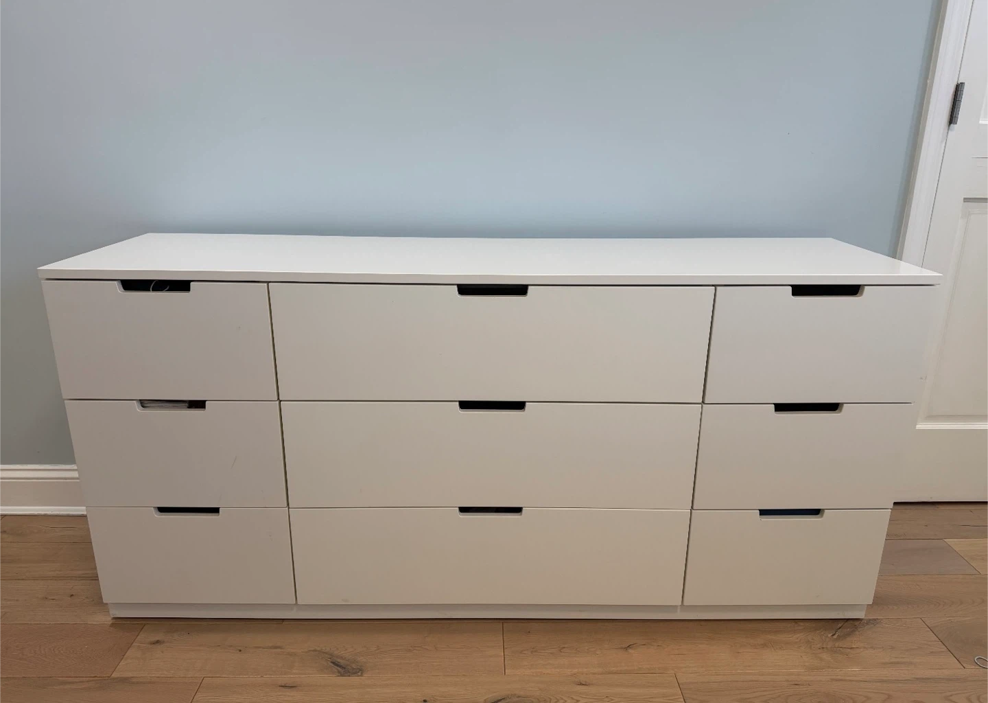 IKEA dresser in white with 9 drawers NORDLI - photo 3