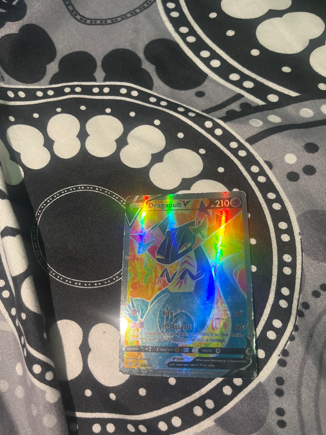 Pokemon Dragapult V 183/192 Card