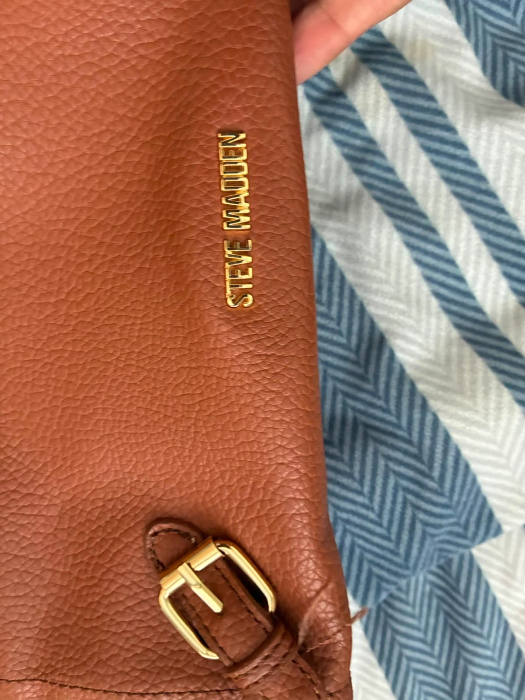 Steve Madden Brown Leather Tote Handbag - photo 3