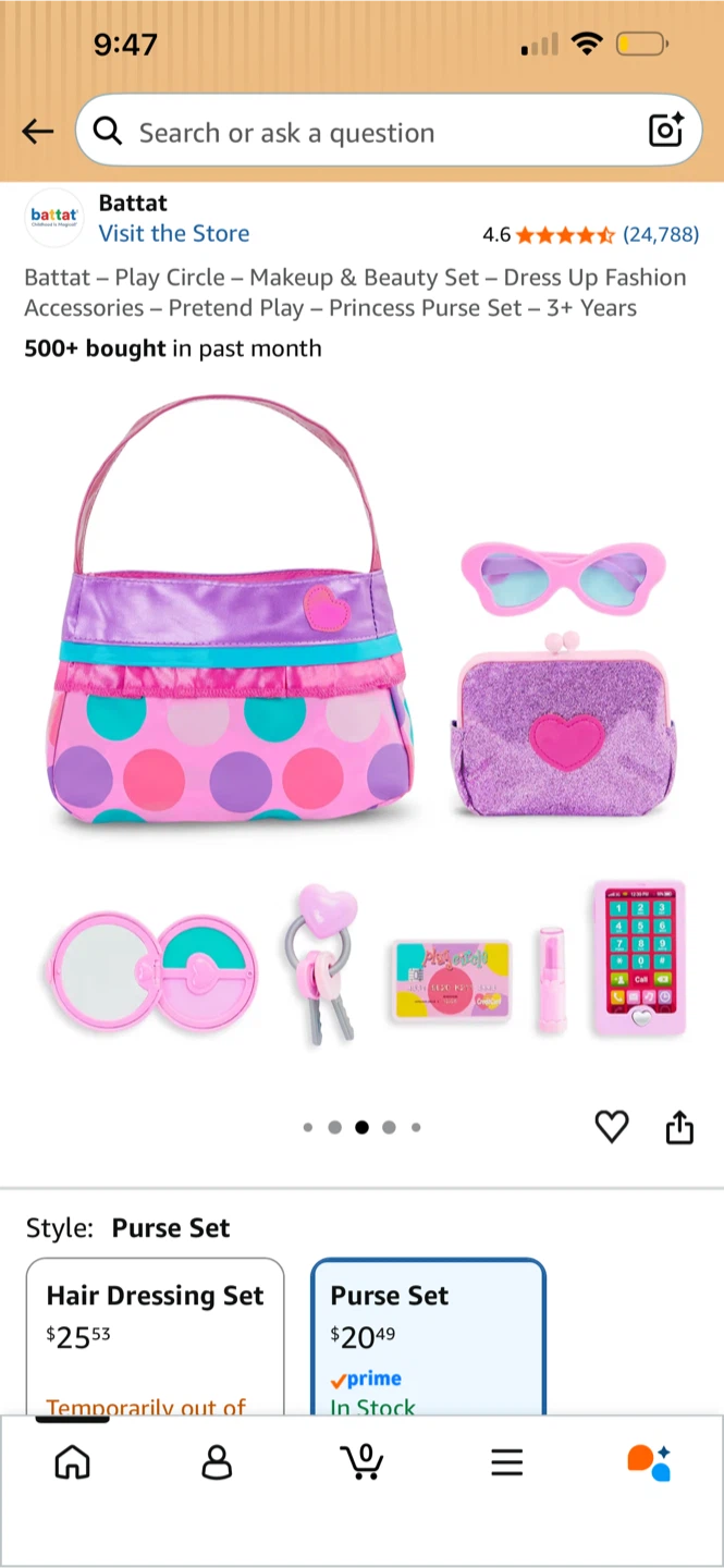 Pretend Play Purse Set - photo 3