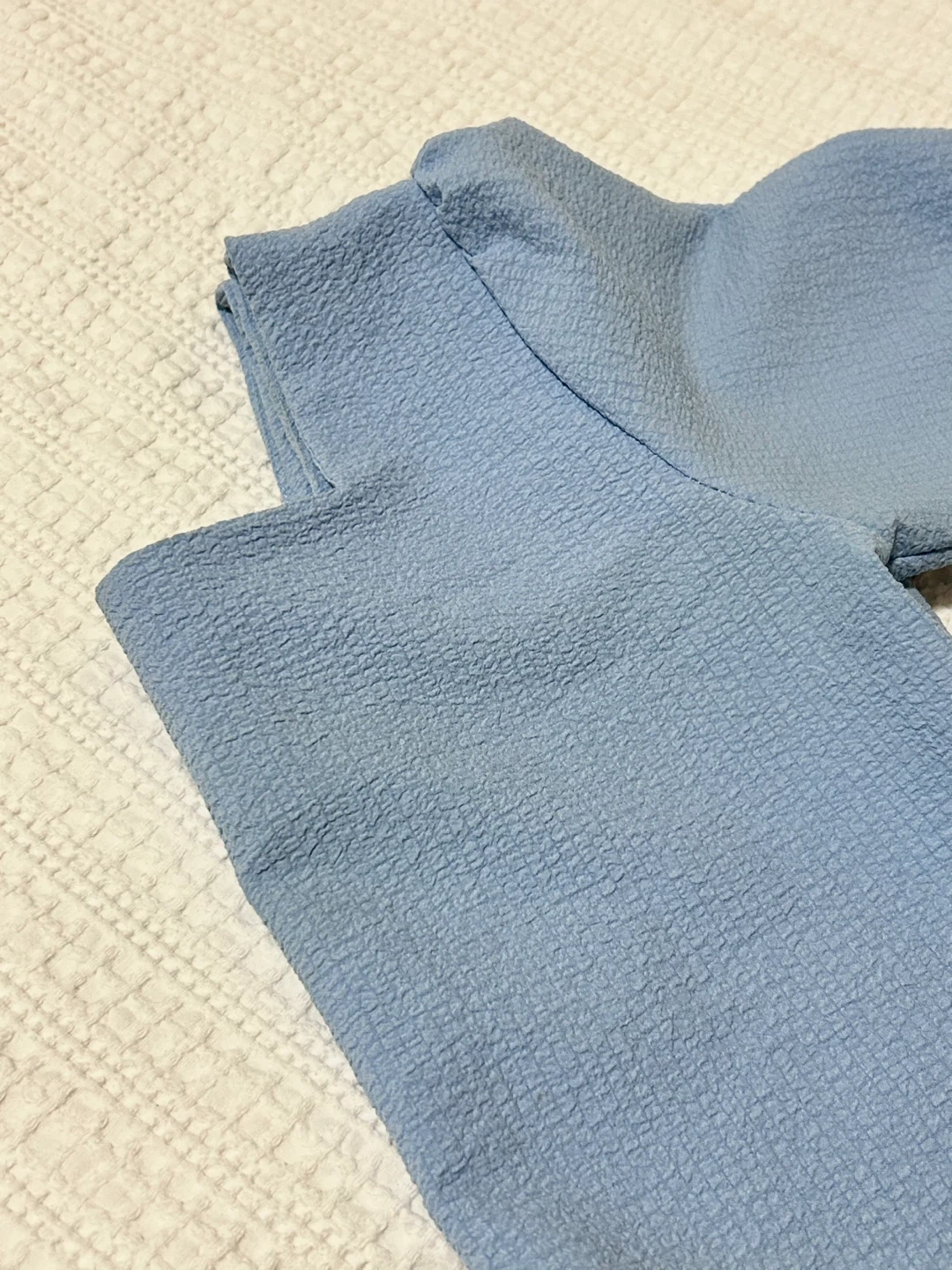 Light Blue Square Neck Top - photo 2