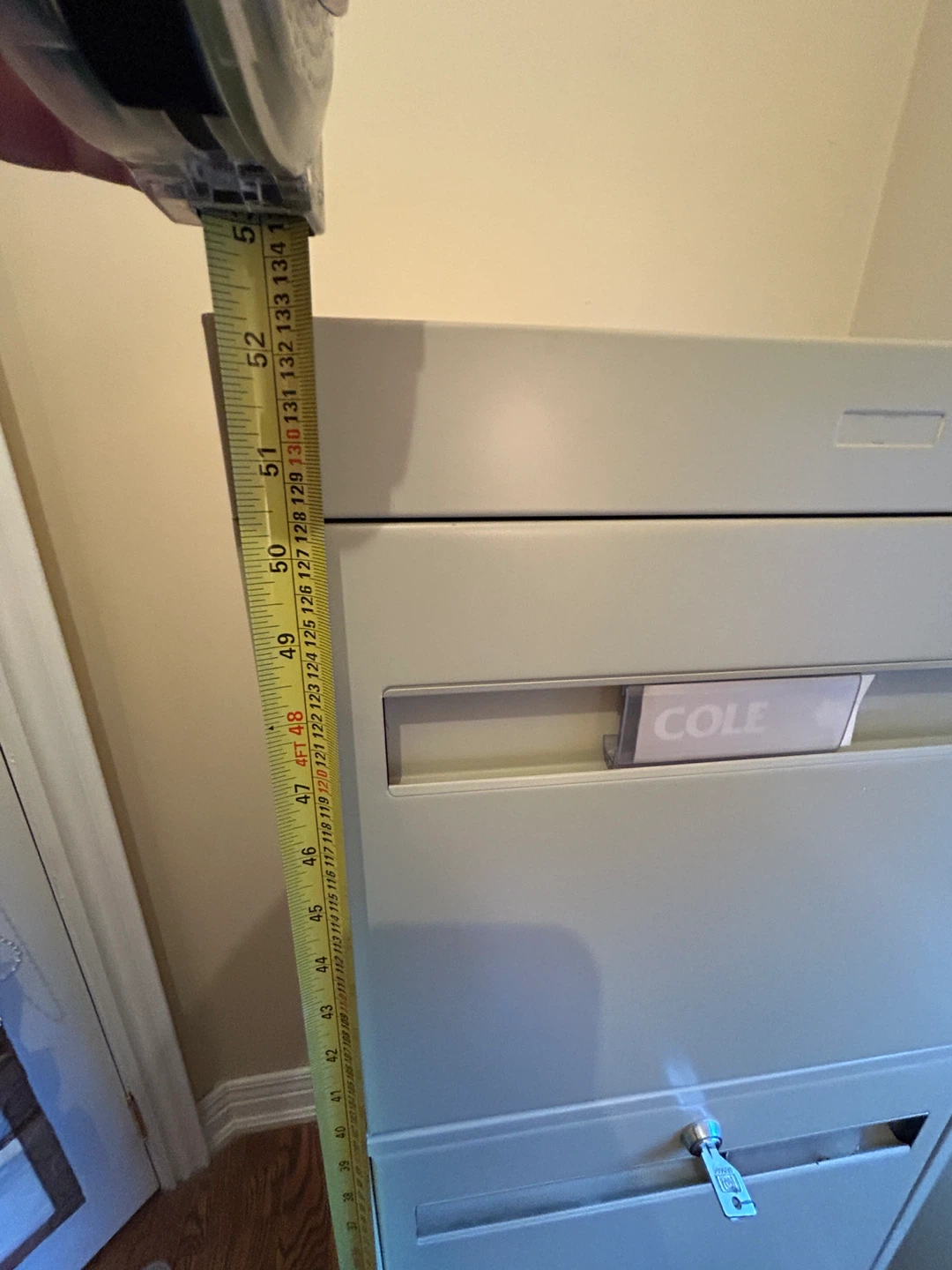 Cole Steel 4-Drawer Filing Cabinet - photo 3