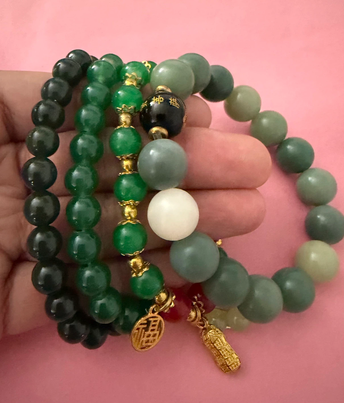 Assorted Real Gemstone Bracelets - photo 2