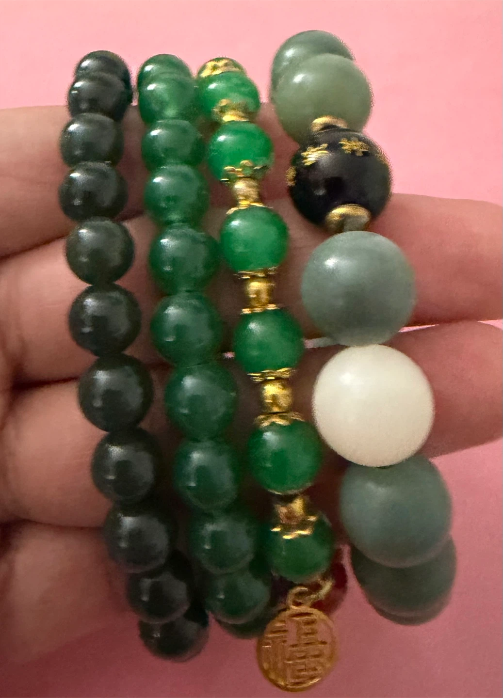 Assorted Real Gemstone Bracelets - photo 3